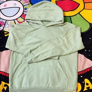 Men's Mint Green Hoodie Sweater